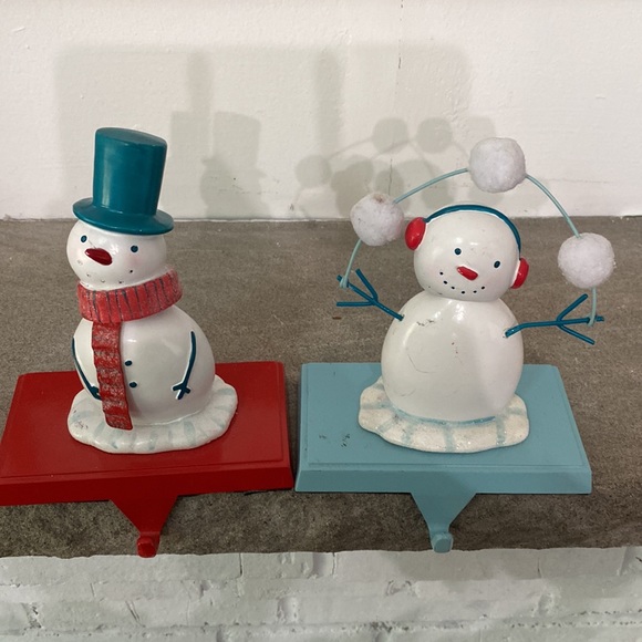 Holiday Snowman Stocking Holder 🎄✨⛄️💖🎄 - Picture 8 of 8